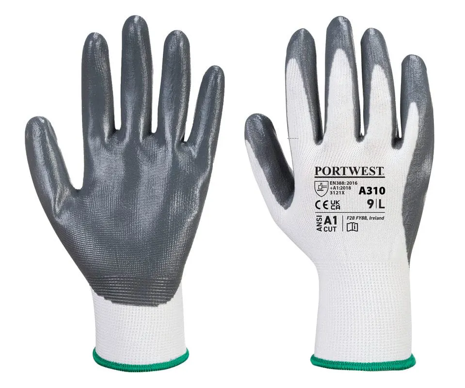 Portwest Flexo Grip Nitrile Glove A310