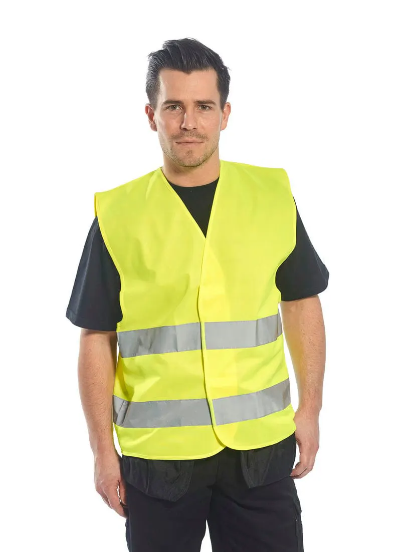 Portwest Hi Vis Two Band Vest C474
