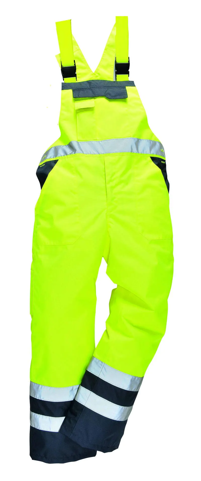 Portwest Mens Contrast Bib And Brace Unlined S488