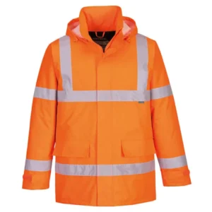 Portwest Mens Eco Hi Vis Winter Jacket Ec60