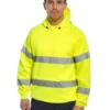 Portwest Mens Hi Vis Hooded Sweatshirt B304