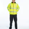 Portwest Mens Hi Vis Mesh Lined Fleece F300