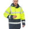 Portwest Mens Hi Vis Traffic Jacket S466 And S467