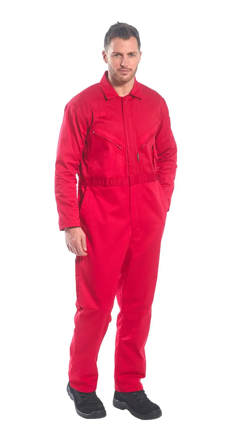 Portwest Mens Liverpool Zip Coverall C813