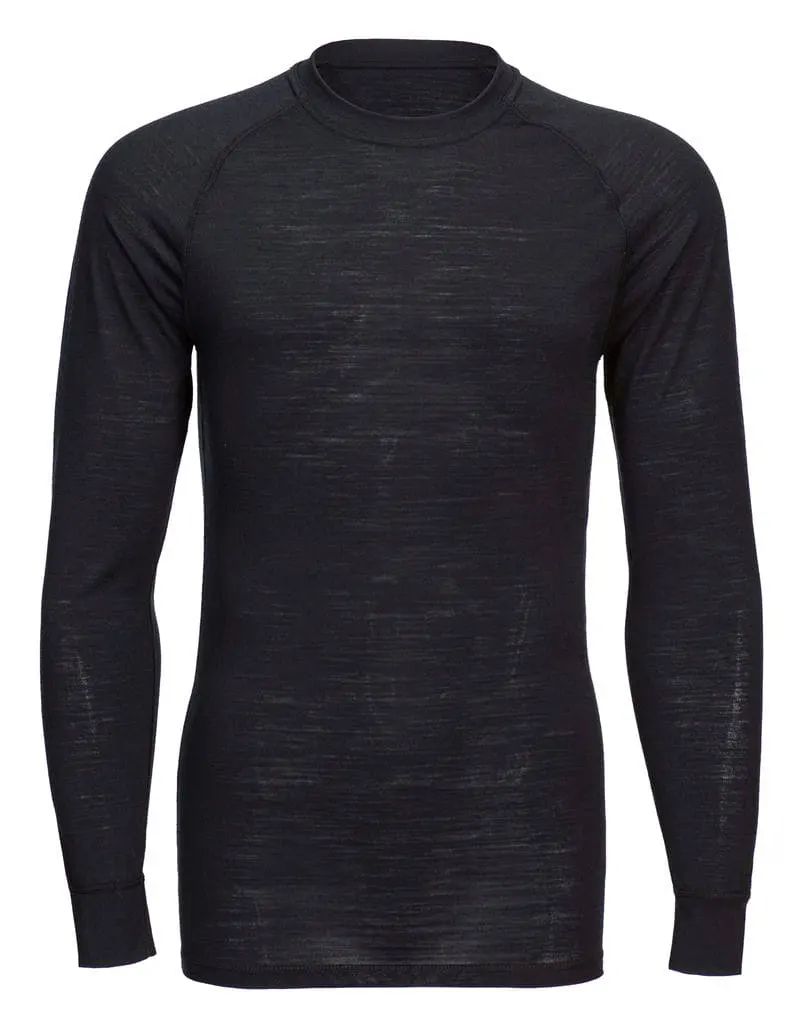 Portwest Mens Merino Wool Crew Neck Long Sleeve Top