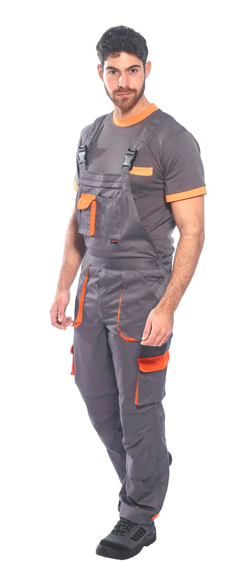 Portwest Mens Portwest Texo Contrast Bib And Brace Tx12