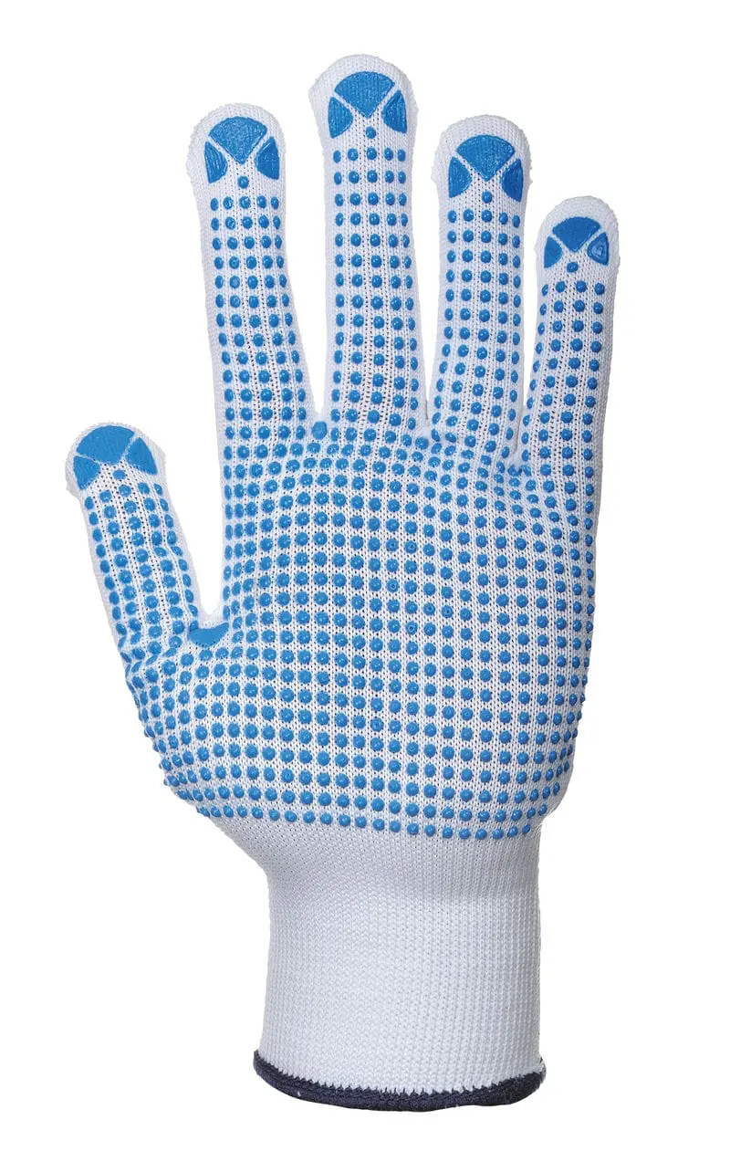 Portwest Nylon Polka Dot Glove A110