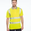Portwest Unisex Hi Vis Short Sleeved Polo S477 And Rt22