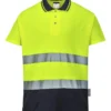 Portwest Unisex Two Tone Cotton Comfort Polo S174