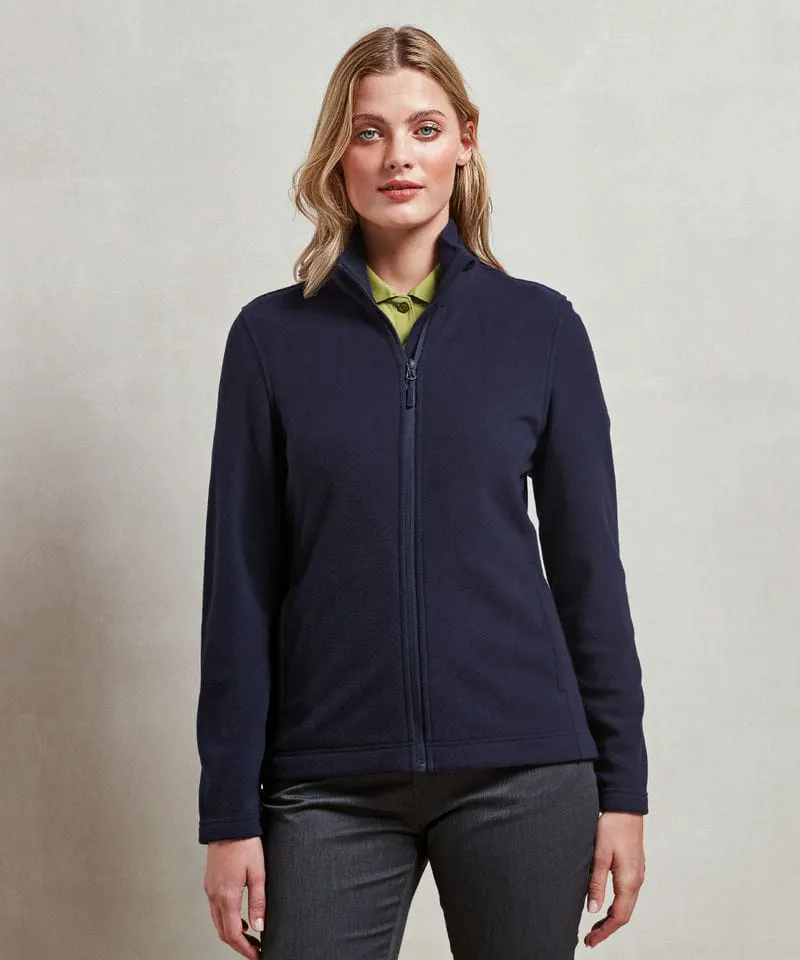 Premier Womens ‘Recyclight’ Full Zip Microfleece