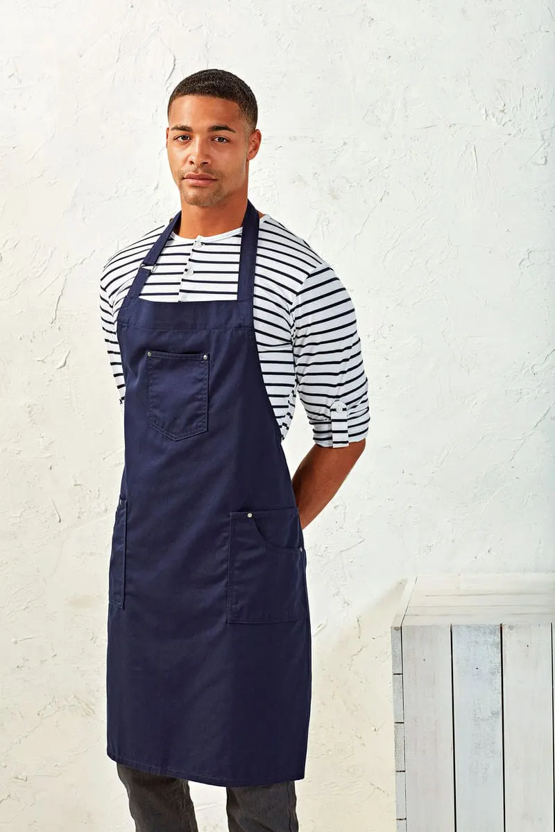 Premier Chino Cotton Bib Apron