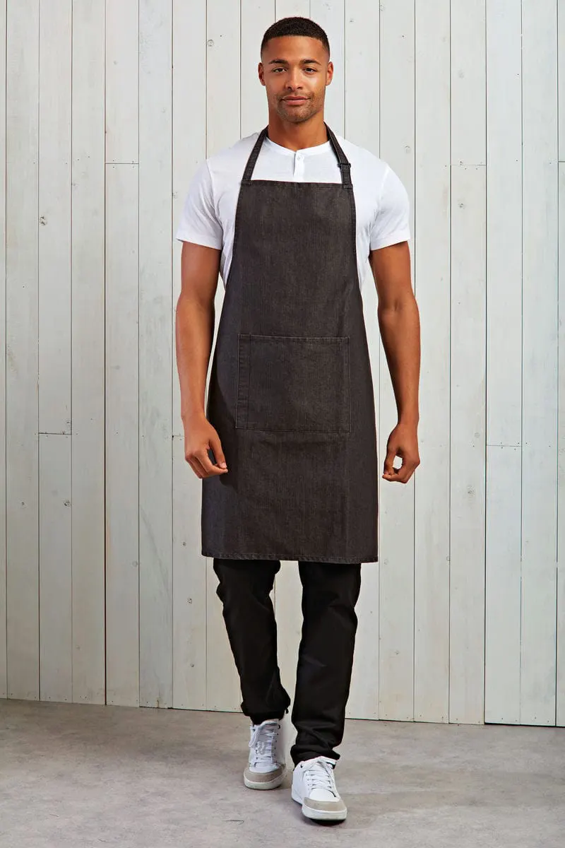 Premier Colours Bib Apron With Pocket