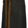 Black/Tan Denim
