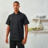 Premier Mens Chefs Coolchecker Short Sleeve Jacket