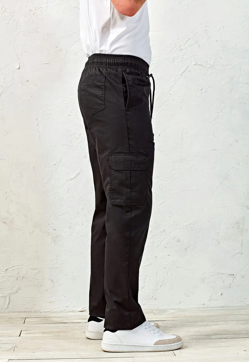 Premier Mens Chefs Essential Cargo Pocket Trousers