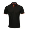 Black/Orange
