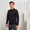 Premier Mens Long Sleeve Coolchecker Pique Polo