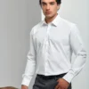 Premier Mens Supreme Poplin Long Sleeve Shirt