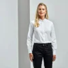 Premier Womens Banded Collar Grandad Shirt
