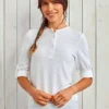 Premier Womens Long John Roll Sleeve Tee