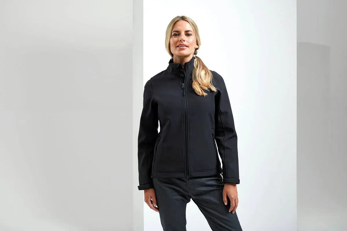 Premier Womens Windchecker Printable And Recycled Softshell Jacket