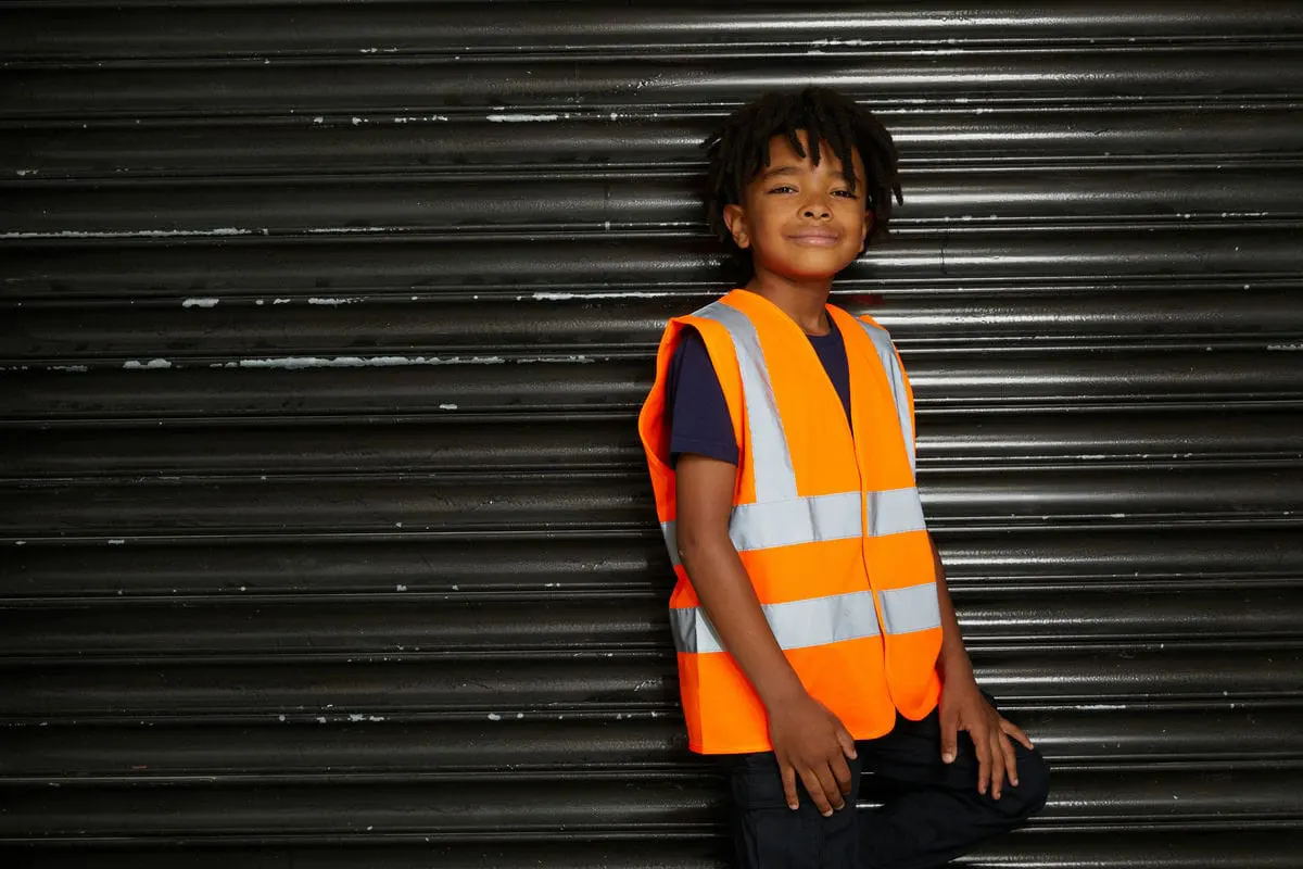 Prortx High Visibility Kids Waistcoat