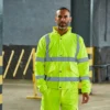 Prortx High Visibility Mens High Visibility Bomber Jacket