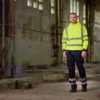 Prortx High Visibility Mens High Visibility Hoodie