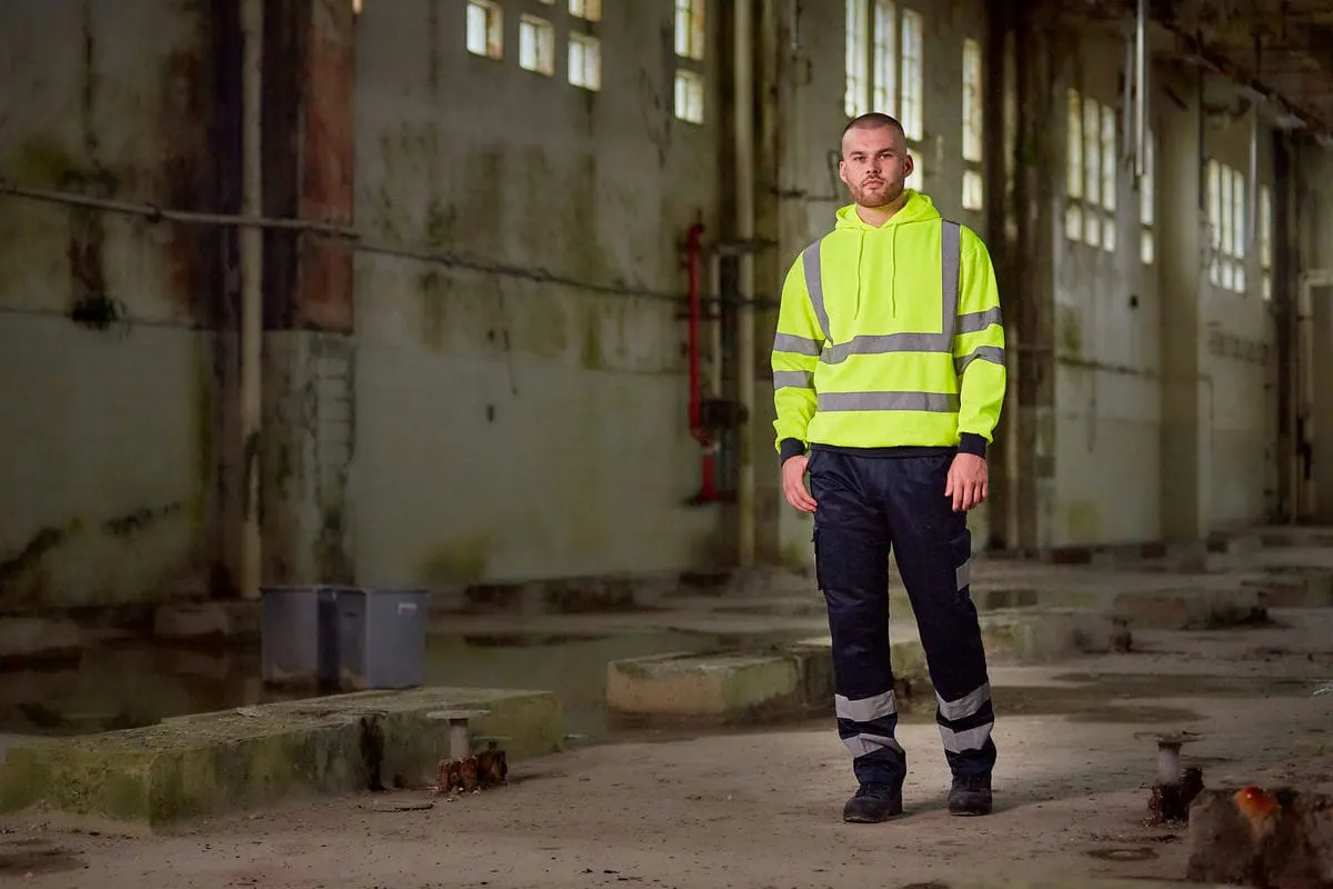 Prortx High Visibility Mens High Visibility Hoodie