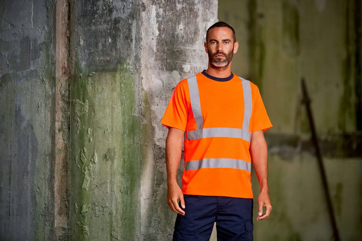 Prortx High Visibility Mens High Visibility T Shirt