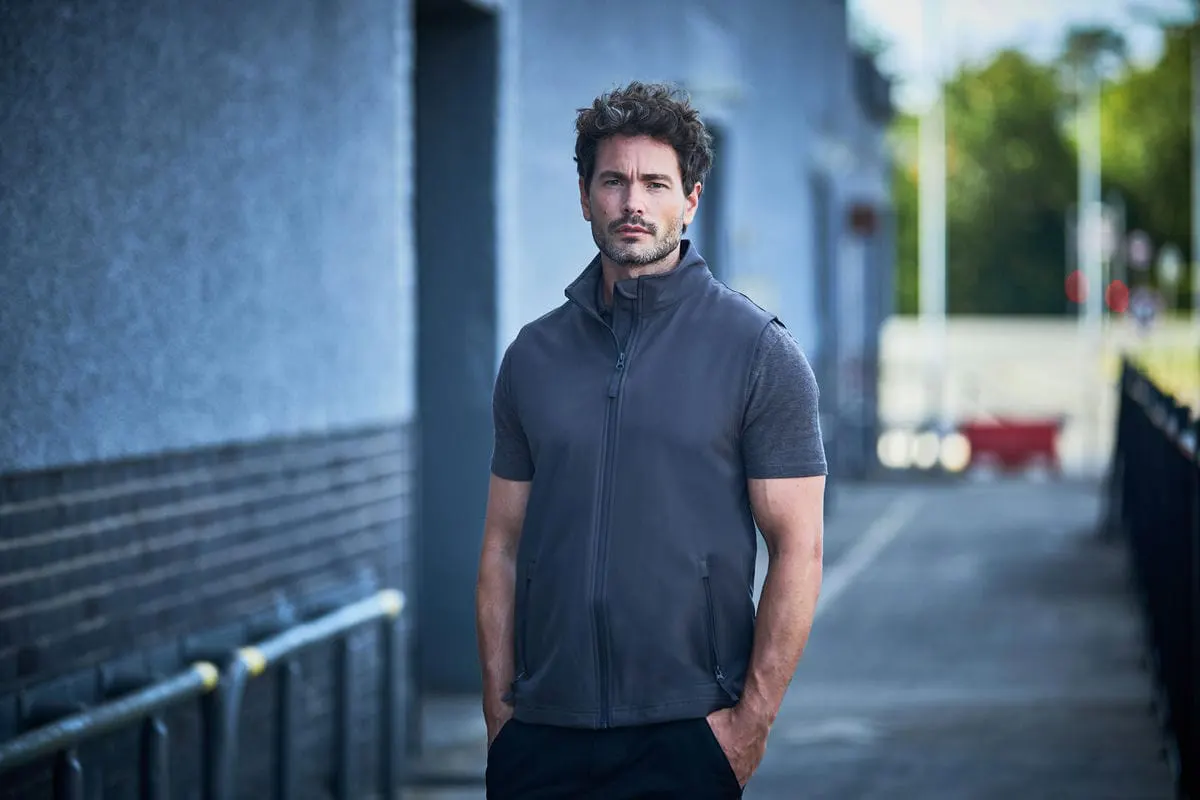 Prortx Mens Pro 2 Layer Softshell Gilet