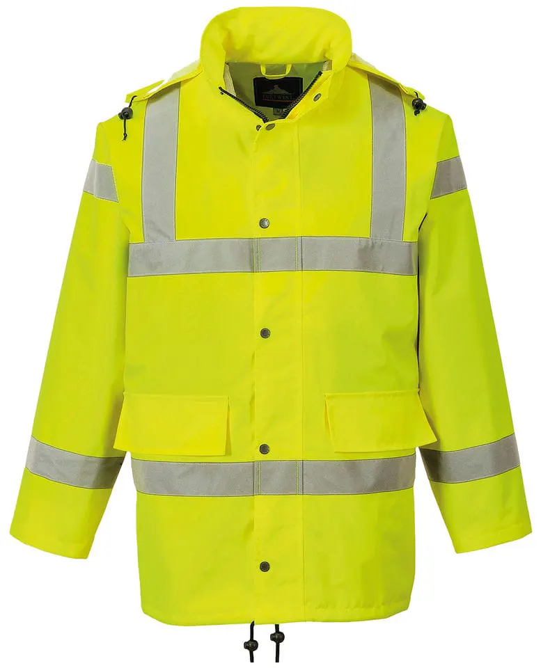 Portwest Mens Hi Vis Breathable Jacket Rt60
