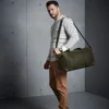 Quadra Heritage Waxed Canvas Holdall