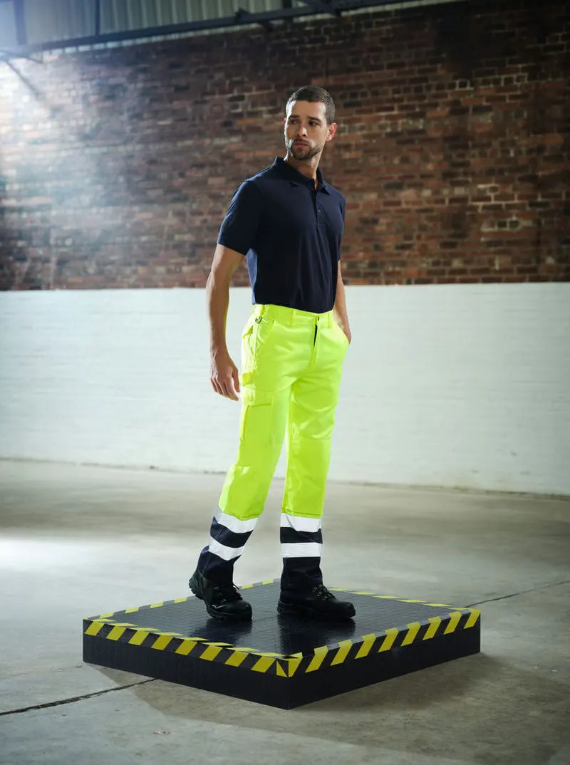 Regatta High Visibility Mens Pro Hi Vis Cargo Trousers