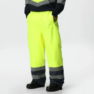 Regatta High Visibility Mens Pro Hi Vis Insulated Overtrousers