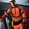 Regatta High Visibility Mens Pro Hi Vis Ls Polo Shirt