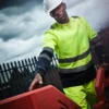 Regatta High Visibility Mens Pro Hi Vis Sweat Top