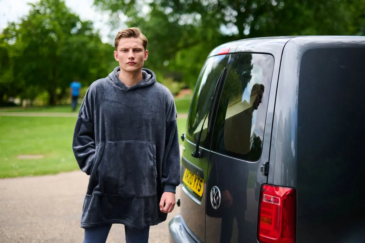 Regatta Professional Mens Snuggler Oversized Fleece Hoodie