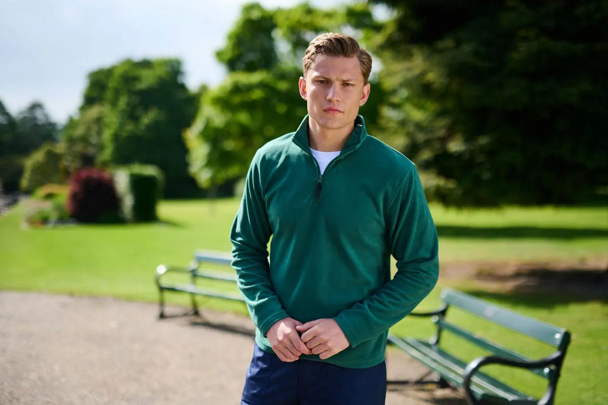 Regatta Professional Mens Zip Neck Microfleece