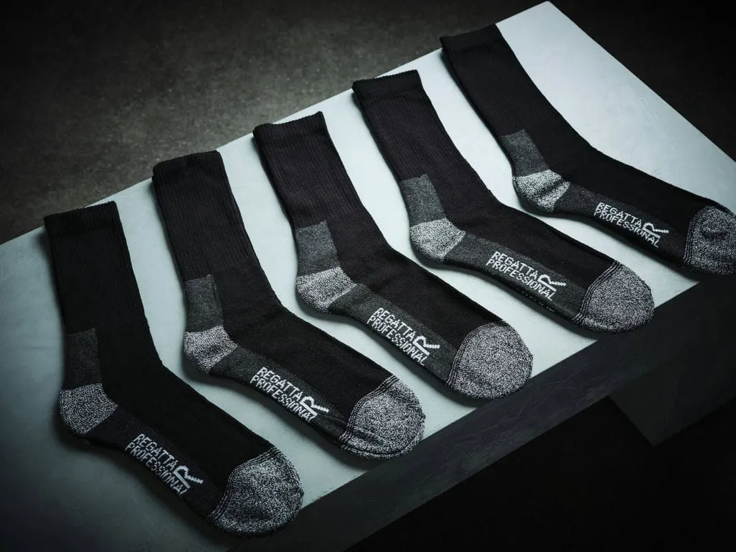 Regatta Professional Pro 5 Pack Work Socks