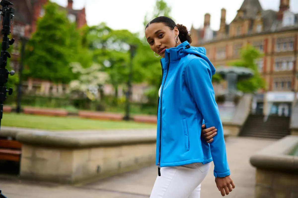 Regatta Professional Womens Venturer 3 Layer Hooded Softshell Jacket
