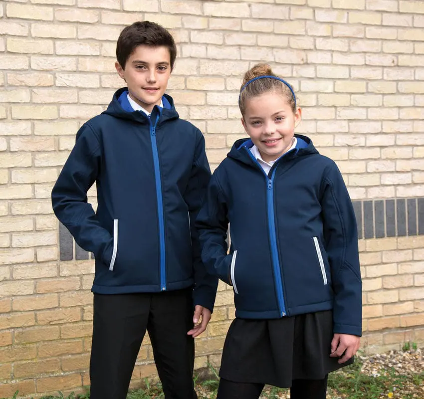 Result Core Core Junior Tx Performance Hooded Softshell Jacket