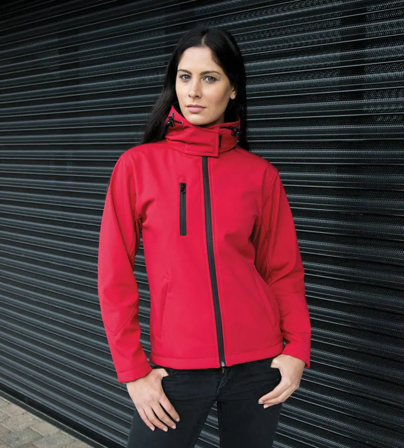 Result Core Womens Core Tx Performance Hooded Softshell Jacket
