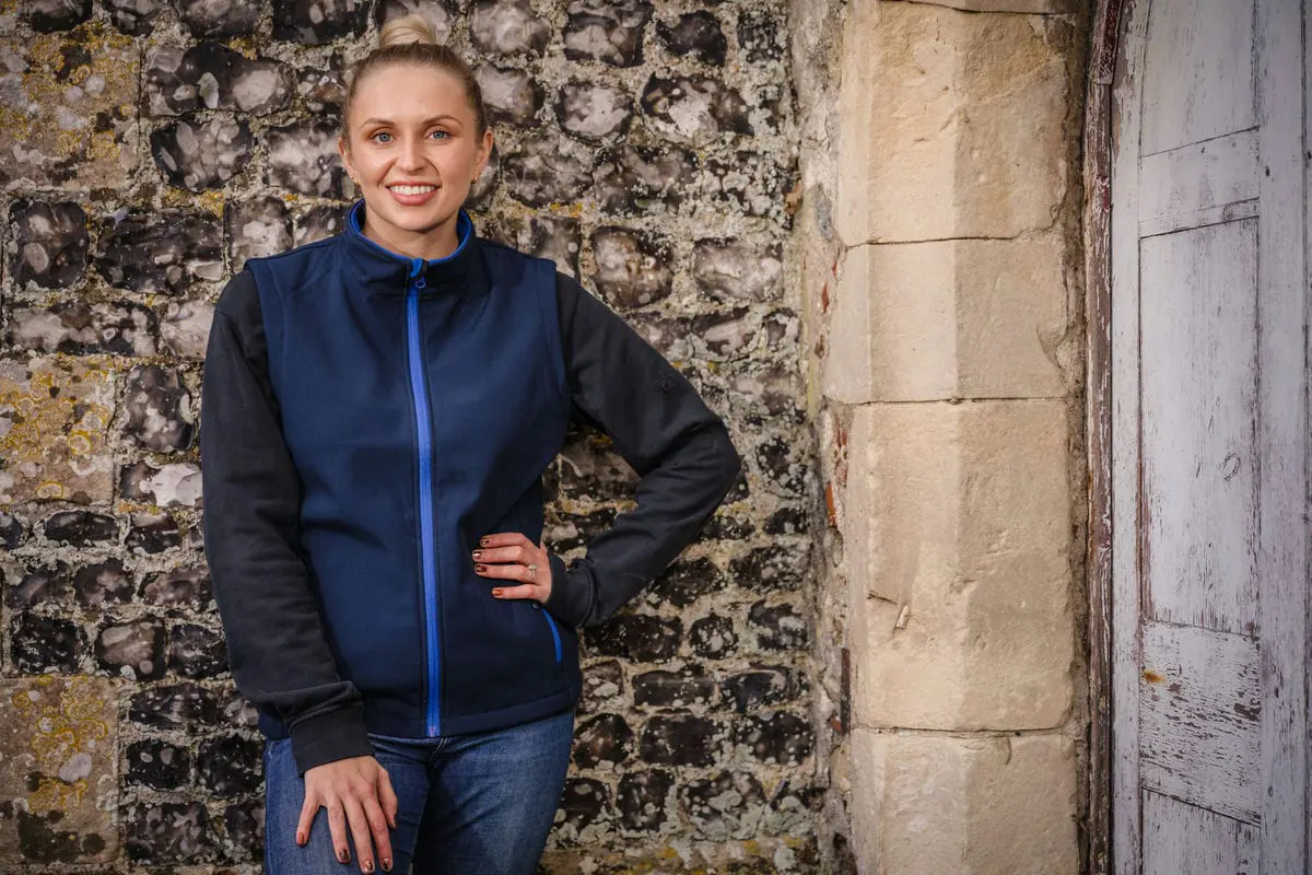 Result Core Womens Printable Softshell Bodywarmer