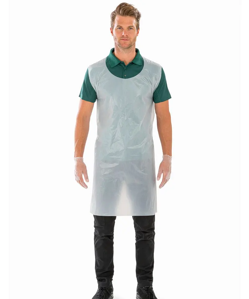 Result Essential Hygiene Ppe Disposable Apron Pack Of 100
