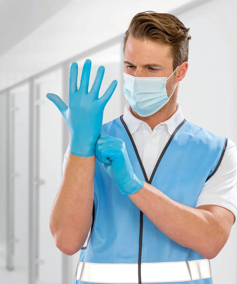 Result Essential Hygiene Ppe Synthetic Protective Gloves Pack Of 100