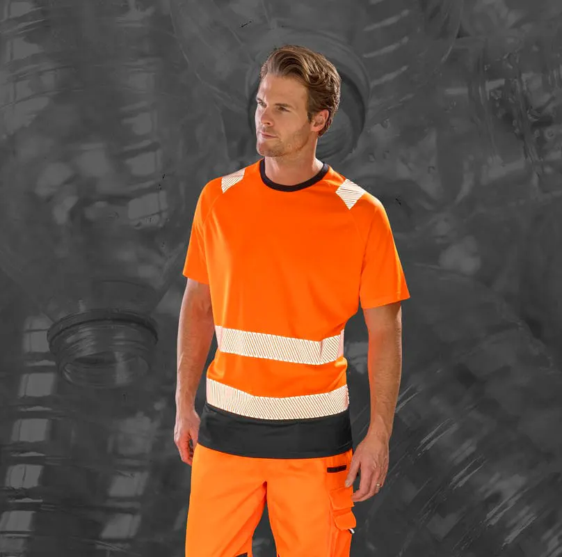Result Genuine Recycled Mens Recycled Safety T Shirt