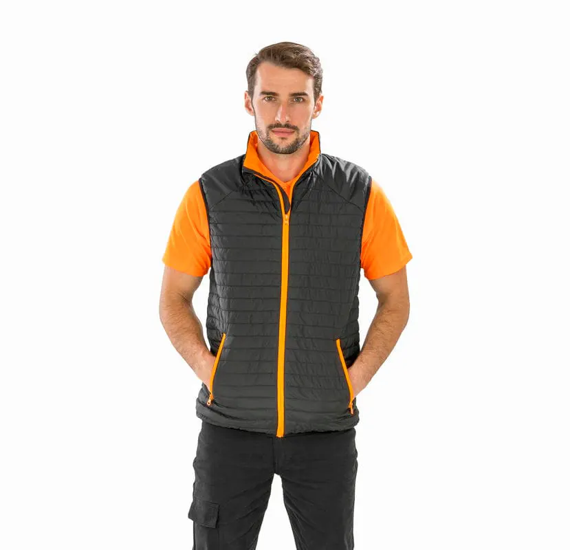 Result Genuine Recycled Mens Thermoquilt Gilet