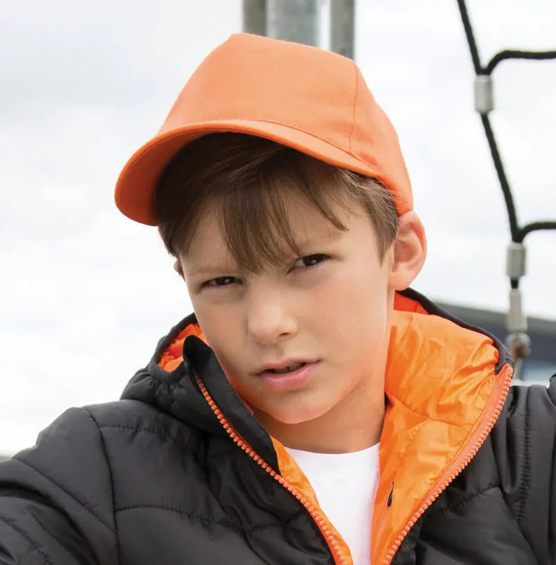 Result Headwear Boston Junior 65/35 Polycotton Cap