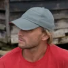 Result Headwear Herringbone Cap With Sandwich Peak